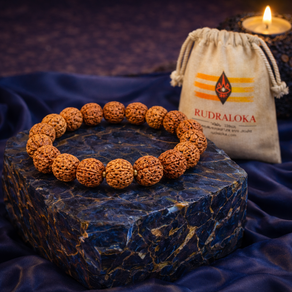 5 Mukhi Swasthya Suraksha Bracelet - Kalagni Rudra product image