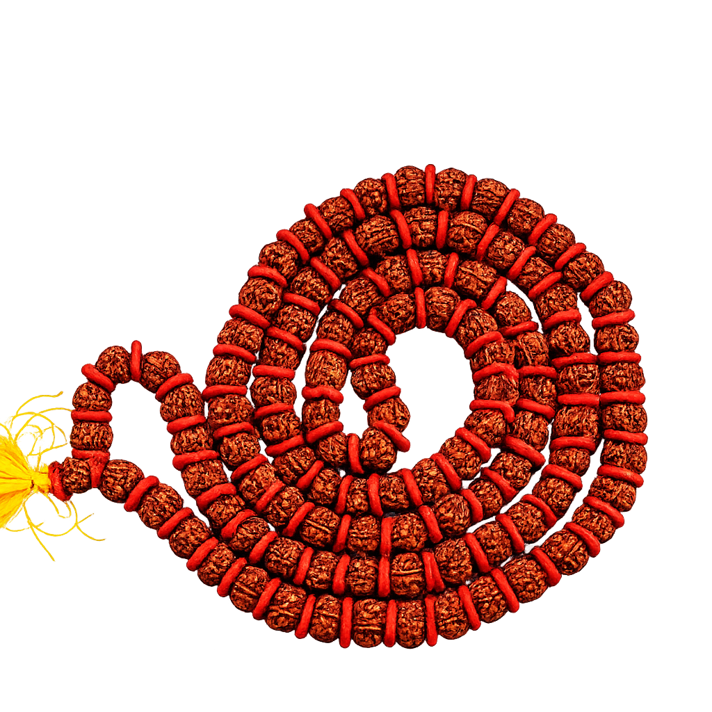 5 Mukhi Rudraksha Katha Mala 54 + 1 primary product image