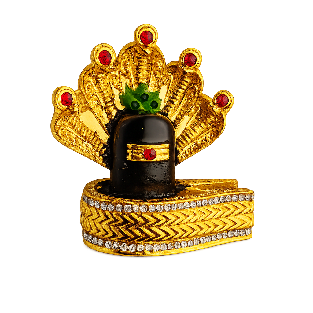 Shivling with Serpent Hooded (Black) primary product image