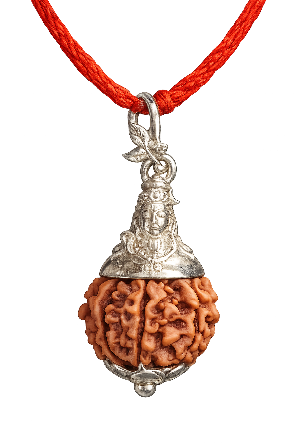 Mahashivratri 7 Mukhi combo with Silver Shiva product image