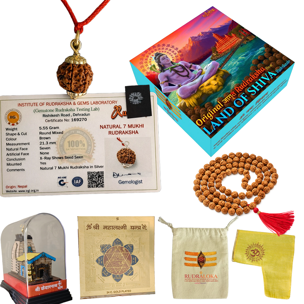Mahashivratri 7 Mukhi combo primary product image