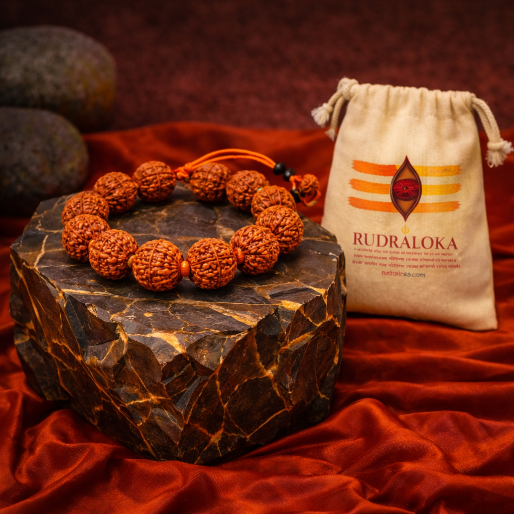 Mahashivratri 6 Mukhi Charismatic Warrior Bracelet combo product image