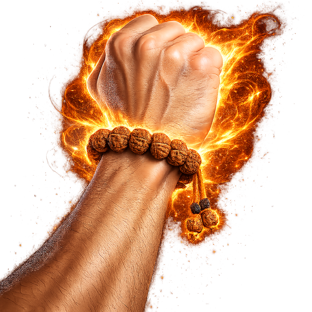 Mahashivratri 6 Mukhi Charismatic Warrior Bracelet combo product image